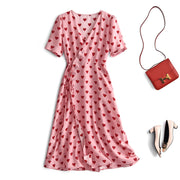 Plus Size Pink Hearts Dress