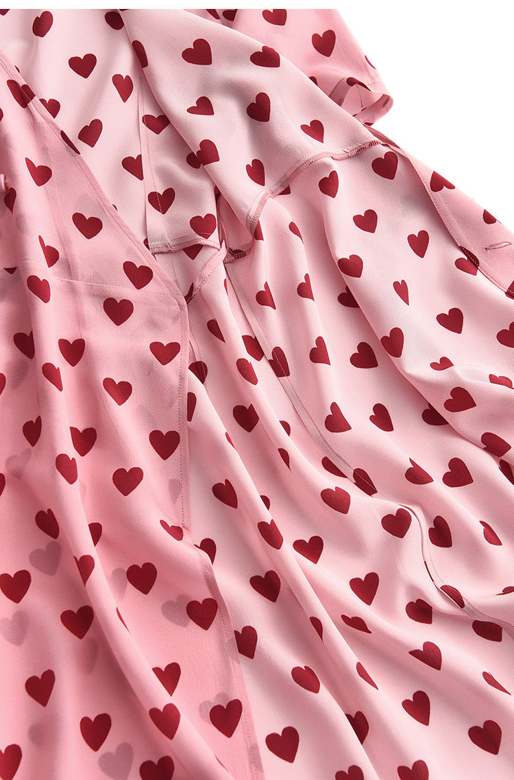 Plus Size Pink Hearts Dress Hello Curve Plus Size Pink Hearts Dress Hello Curve
