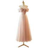Plus Size Pink Off Shoulder Dress