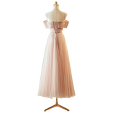 Plus Size Pink Off Shoulder Dress