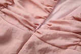 Plus Size Pink Rose Corsage Vintage Top