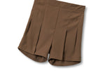 Plus Size Pleat Highwaist Shorts