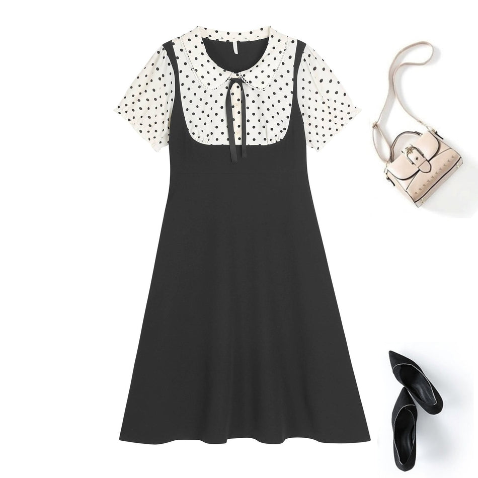 Plus Size Preppy Pinafore Dress Hello Curve Plus Size Preppy Pinafore Dress Hello Curve