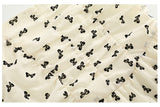 Plus Size Ribbon Print Dress