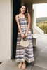 Kailani Plus Size Stripe Resort Dress