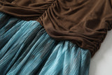 Scottie Plus Size Tie Dye Bohemian Maxi Dress