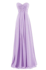 Lavender strapless plus size gown
