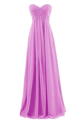 Plus Size Tube Chiffon Evening Dress