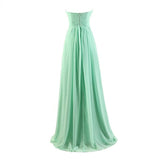 Plus Size Tube Chiffon Evening Dress