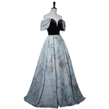 Plus Size Vintage Brocade Evening Dress