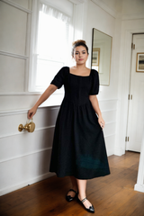 Juliette Plus Size Corset Vintage Dress