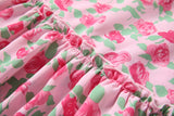 Sutton Plus Size Vintage Roses Floral Dress