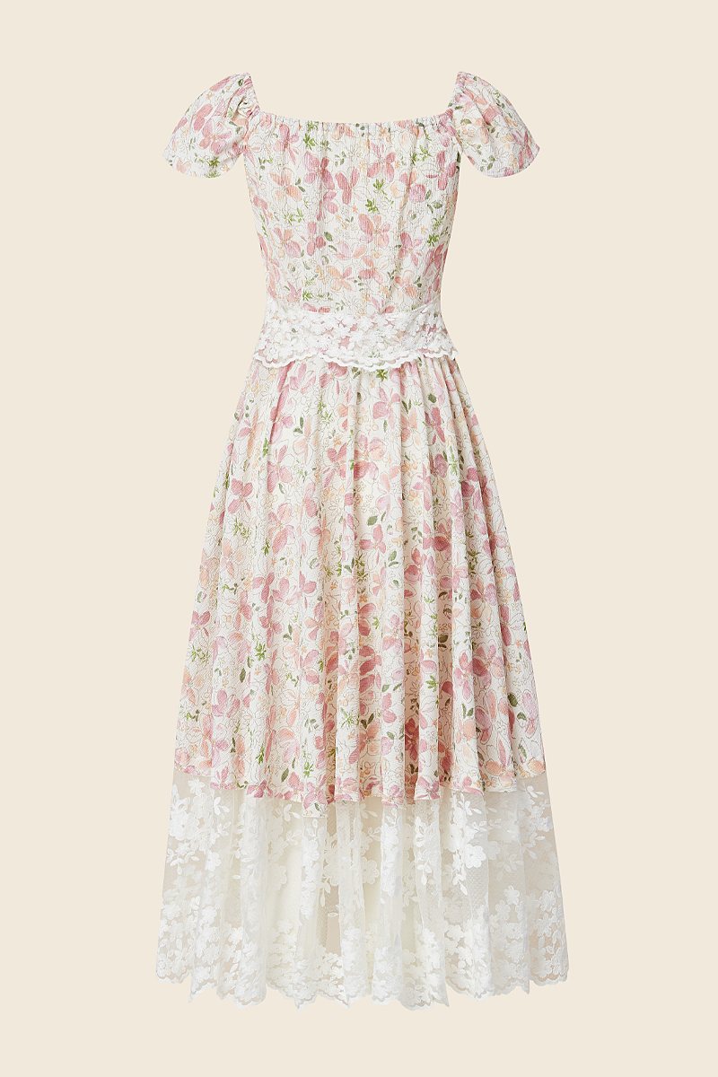 Cordilee Plus Size Floral Vintage Swing Dress