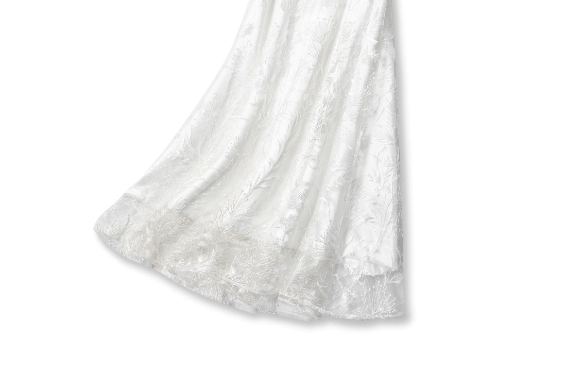 Plus Size White A Line Dress– Hello Curve