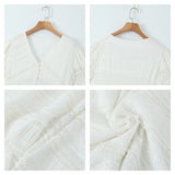 Plus Size White Lace Dress - Close Ups