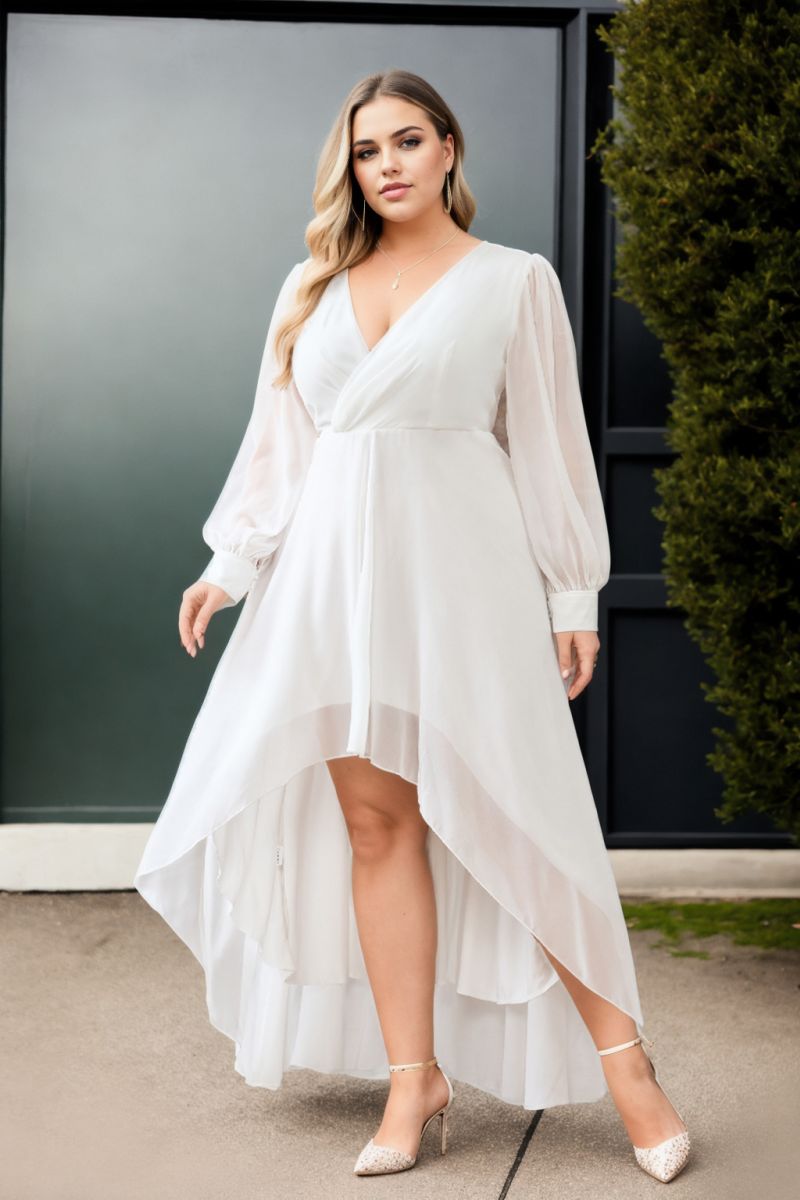 Tobi Plus Size White Long Sleeve Midaxi Dress Hello Curve Tobi Plus Size White Long Sleeve Midaxi Dress Hello Curve