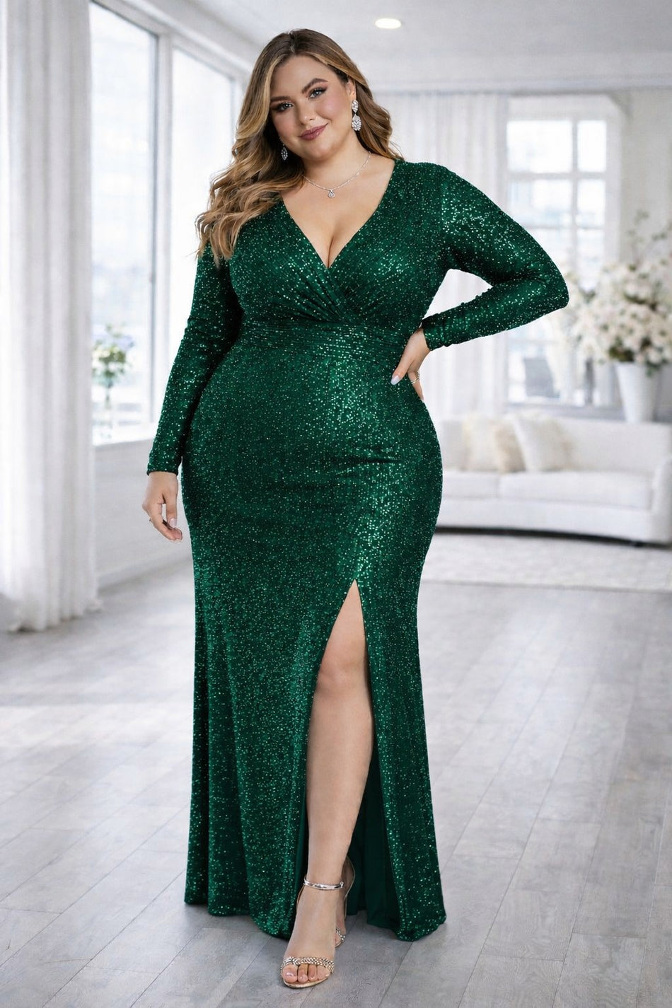 Aurelia Plus Size Wrap Formal Evening Dress Hello Curve Aurelia Plus Size Wrap Formal Evening Dress Hello Curve