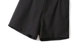 Vivien Plus Size Black Highwaist Shorts