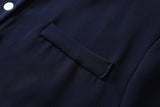 Esther Plus Size Polo Pleat Short Sleeve Shirt Dress (Blue, Pink)