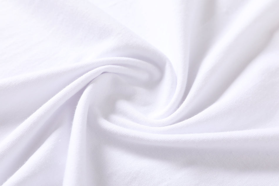Hazel Plus Size White Short Sleeve T Shirt Top and Blue Sleeveless Jumpsuit Romper Set