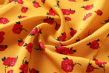 (2 Way Wear!) Gwen Plus Size Yellow Floral Corset Tie Off Shoulder Short Sleeve Dress