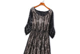 Azalea Plus Size Black Lace Cocktail Dress