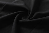 Dawn Black Wrap Midi Dress