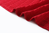 Yvette Plus Size Tunic Cardigan (Black, Red)