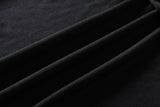 Yazmin Plus Size V Neck Stripes Sporty Short Sleeve Midi Dress
