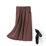 Zoelle Plus Size Midi Skirt