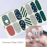 Snowman Cheer Nail Wrap