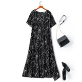 Lia Plus Size Art Print Maxi Dress