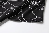 Lia Plus Size Art Print Maxi Dress
