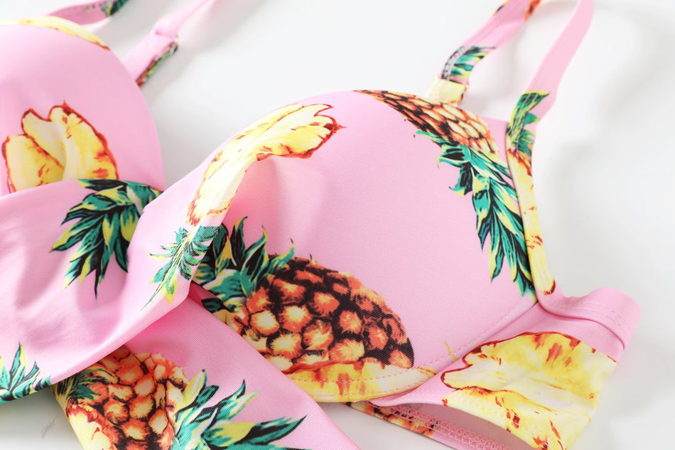 Karla Plus Size Pineapples Bikini