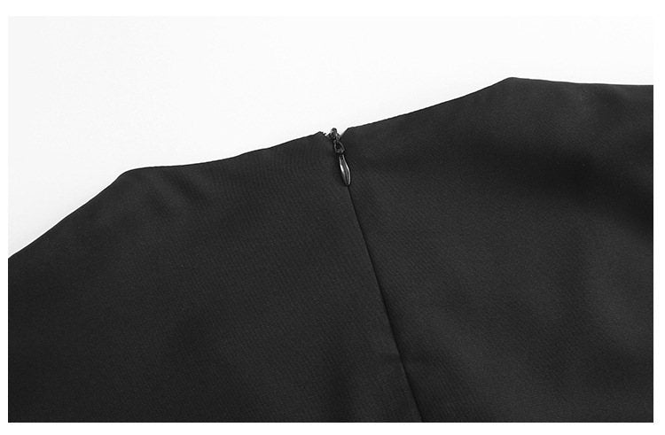 Plus Size Black A Line Dress– Hello Curve