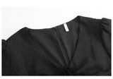 Plus Size Black A Line Dress