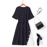 Emersyn Plus Size Black Dress
