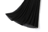 Gracelynne Plus Size Black Midi Dress