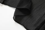 Gracelynne Plus Size Black Midi Dress