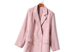 Plus Size Blazer Trench Coat