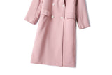 Plus Size Blazer Trench Coat