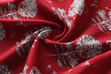 Devine Plus Size Red Floral Midi Dress
