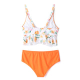 Joyce Plus Size Cute Print Bikini Swimwear