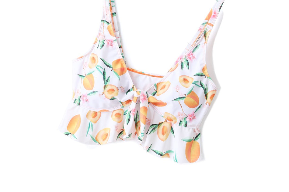 Joyce Plus Size Cute Print Bikini Swimwear