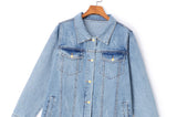 Jordine Plus Size Denim Jacket