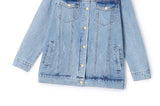 Jordine Plus Size Denim Jacket