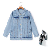 Plus Size Denim Jacket