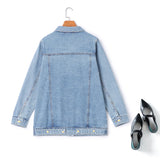 Jordine Plus Size Denim Jacket