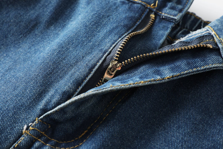 Elise Plus Size Denim Skirt