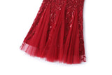 Wyleigh Plus Size Red Evening Dress